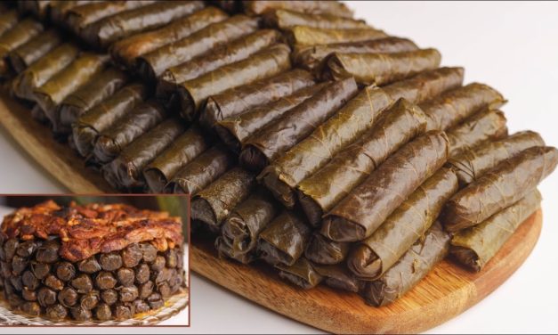 كيف تعملي ورق عنب باحترافيه وتقلبي الحله من غير ما يلزق او يفك منك