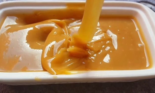 فقط ب 2 مكونات حضري صوص الكراميل بدون سكر