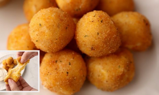 جربوا كرات الجبنة المقرمشة بطريقة جديدة