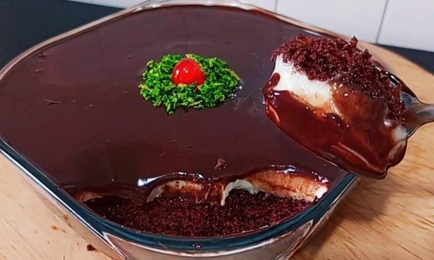 تحلية سهلة ورائعة بدون كريمة بدون نشا