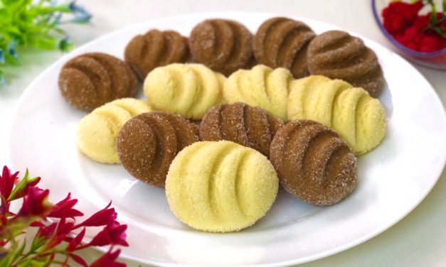 بسكوت العشر دقائق بمكونات في كل بيت