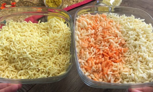 تحضير الرز المقرمش جربوه أي نوع متوفر بينجح