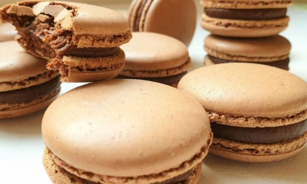 الماكرون بشكوطة بالبيت وجميع التفاصييل وطريقة طهي ناجحة