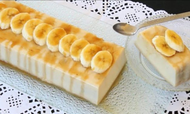 تحلية بدون فرن وبدون بيض او نشا في 5 دقائق