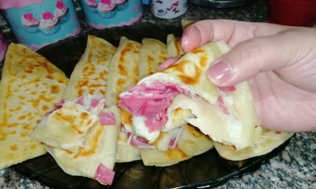 فطاير الحليب السريعة للعشا بدون فرن وبدون خميرة