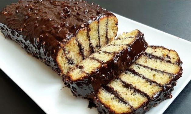 اسهل و اسرع كيكة جديدة ومختلفة بمكونات في بيتك شكل و مذاق تحفة