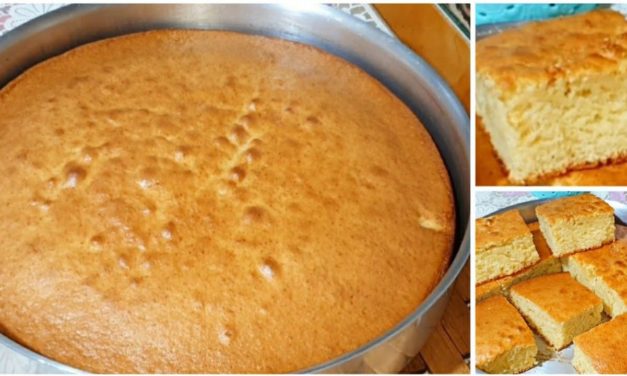 كيكه الخلاط في 5 دقائق سهله وسريعه لشرب الشاي والفطار