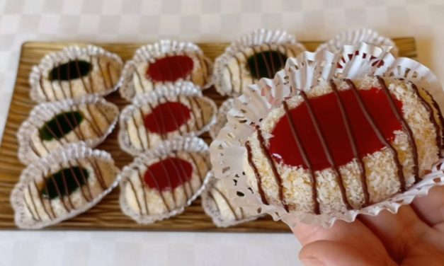 حلوة الماء بدون بيض و بمكونات متوفرة في كل بيت