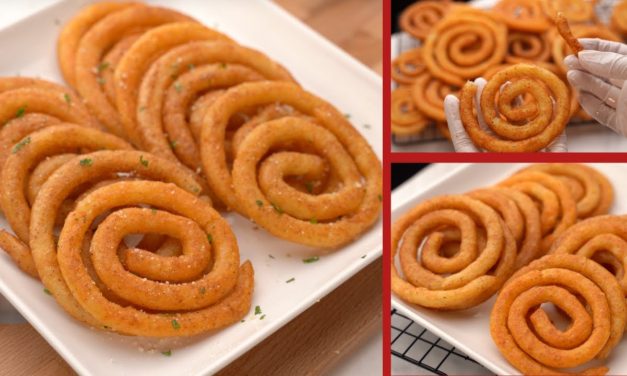 بطاطس سهلة ومقرمشة ولذيذة وشكل رائع