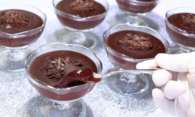 اطيب واسرع بودينغ الشوكولاتة في 10 دقائق وبدون بيض روعة