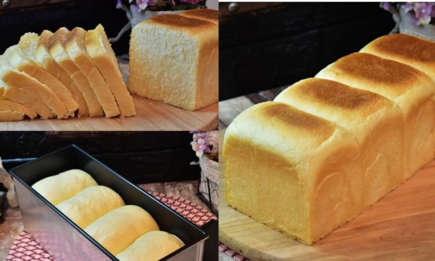 خبز التوست المنزلي القطني بعجينه رائعه