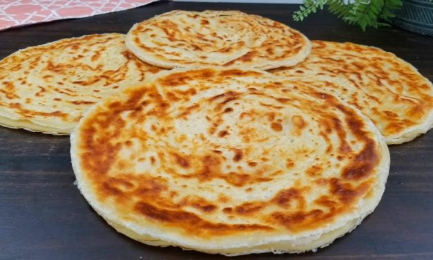 بدون فرن طريقة ناجحة لعمل خبز الملوح المورق