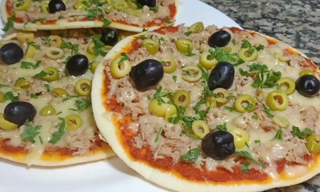 بيتزا المقلاة في 10 دقائق .. وصفة سهلة و تحضر في وقت قصير