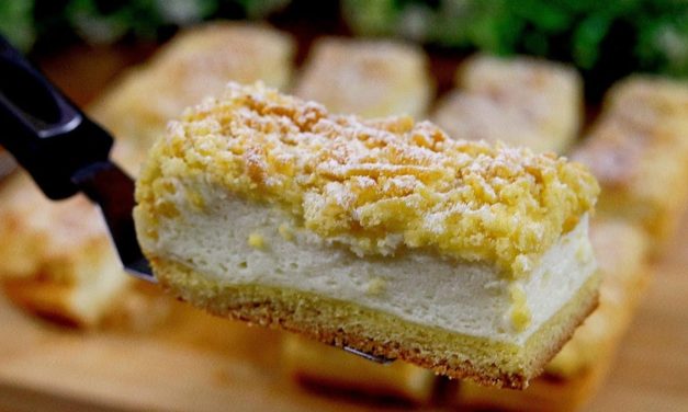 مبروشة بحشوة الزبادي خفيفة حضريها ف 10 دقائق وبمكونات بسيطة