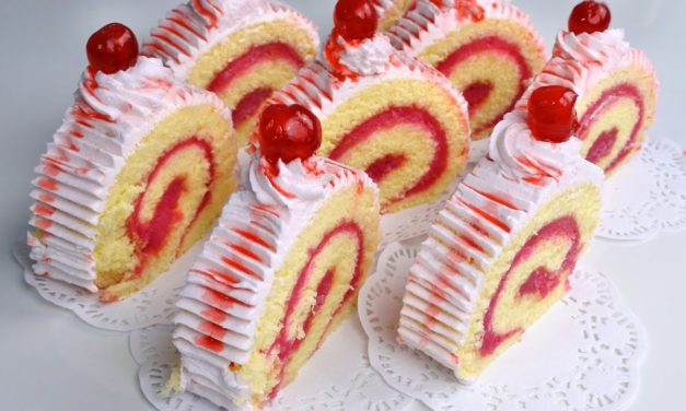 بسكوي رولي 5 ملاعق خفيف بمذاق هايل يجي أفضل من المحلات