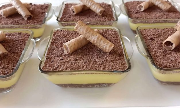 تحلية بدون بيض بمكونات بسيطة و طريقة عمل جد سهلة