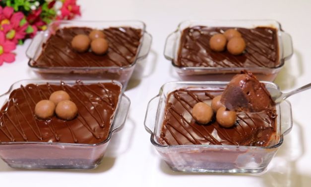 تحلية باردة سهلة وسريعة في 10 دقائق بدون فرن ولا بيض ولا كريمة روعة