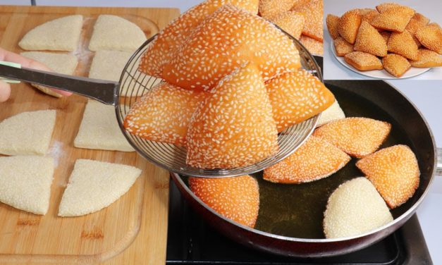 فطائر الذهبية بدون بيض ولا خميرة حضريهم لشرب الشاي في دقائق بدون