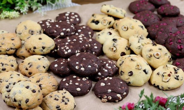 4 انواع كوكيز بعجينة واحدة بدون سكر بني رائعة بمعنى الكلمة لازم تجربوها