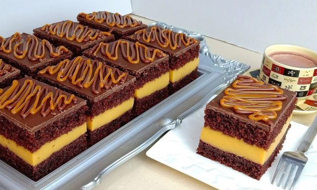 بسبوسة كيك المدهشة تذوب في الفم حضريها دفعة واحدة بخليط واحد تحفة