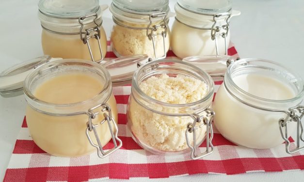 إزاى تعملى لبن مبخر ولبن بودرة ولبن مكثف فى البيت و بكل سهولة