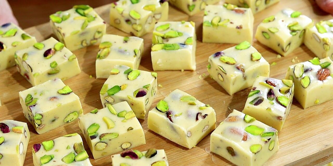 نوجا منزلية… بدون بيض ولا عسل وبطريقة سهلة