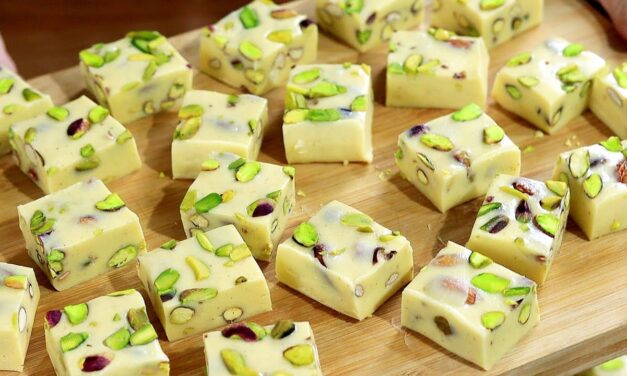 نوجا منزلية… بدون بيض ولا عسل وبطريقة سهلة