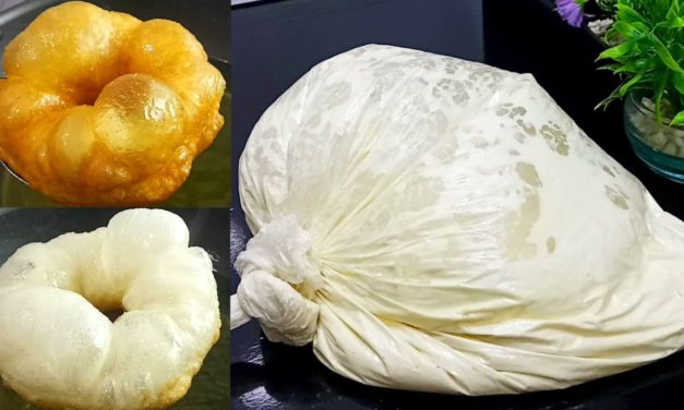 فطائر السفنج ناجح مقرمش بدون خلاط ولامجهود بهاد الطريقة