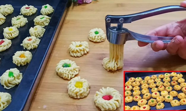 حلوة قطاعة الثوم هشيشة ومقرمشة روعة