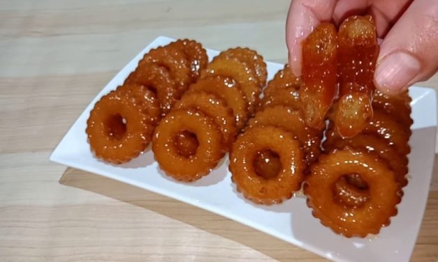 زلابية بكوب طحين معسلة مقرمشة سهلة ولذيذة