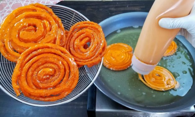 زلابية مقرمشة بطريقة سهلة مشبك