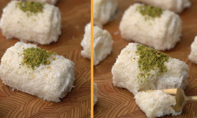 لقمة الباشا.. من ألذ الحلويات بمكونات في كل بيت