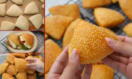 خبز البالون أسهل خبز للسندويتشات من غير فرن!