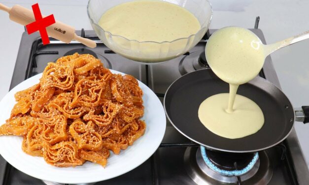 تحضير الشباكية في 5 دقائق بلا دلاك بلا تشباك مستحيل تصدق النتيجة