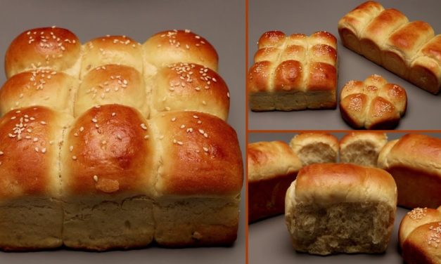 البريوش خبز الحليب بالعجينة السحرية اليابانية