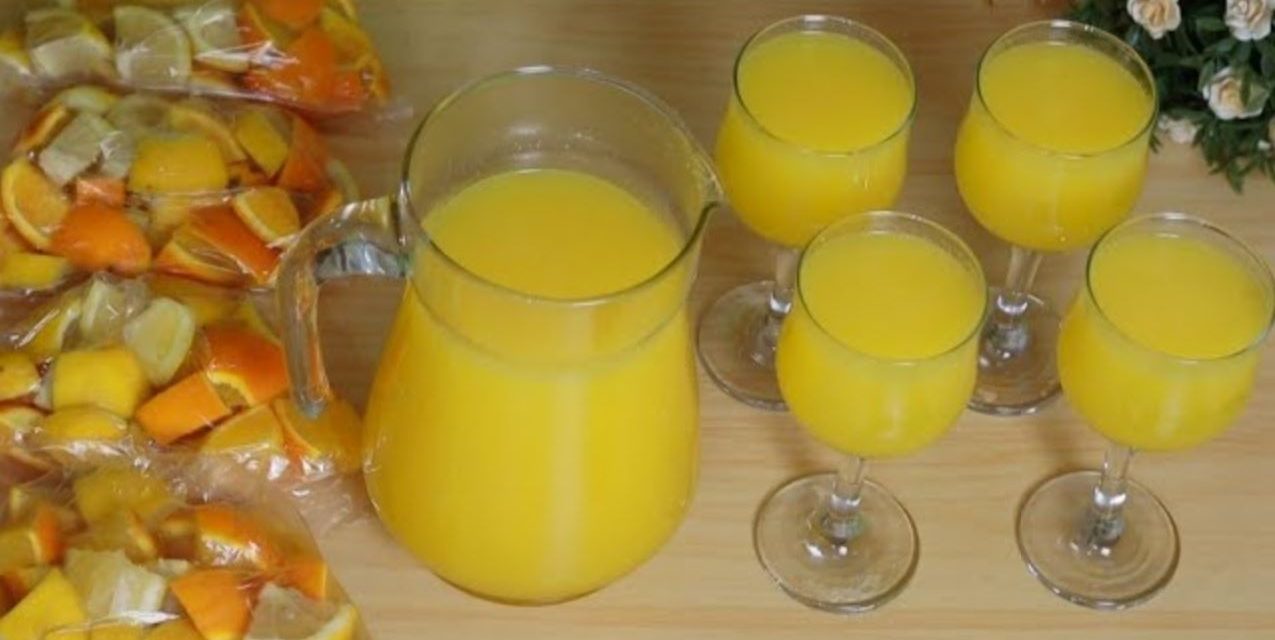 2 لتر عصير منعش ببرتقالة وليمونة واحدة عصير اقتصادي وطعم رائع يروي عطش الجميع