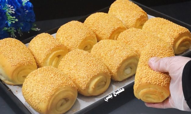 فطائرسريعه بالسمسم بنصف كوب زيت زي القطن أطيب فطائر هتجربوها بدون تعب ولا مجهود