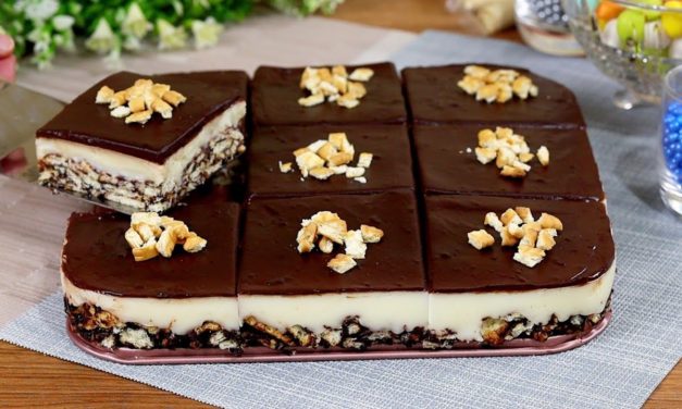 لذيذة بشكل مدهش وبدون فرن حلوى طبقات سهلة وسريعة