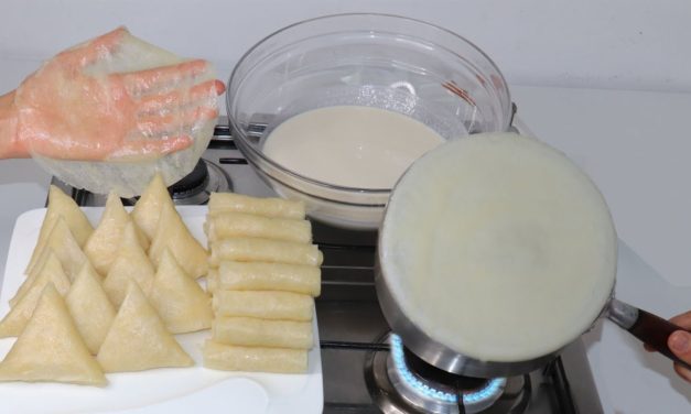 لن تشتري ورقة البسطيلة بعد اليوم ! في 5 دقائق سريعة بدون مقلاة ولا فرن