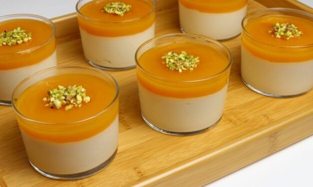 تحلية رمضانية باردة في 10 دقائق بمكونات بسيطة بدون بيض ولا كريمة ولا فرن روعة