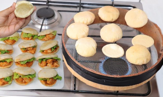 في 5 دقائق حضري ميني بطبوط على المنخل او الغربال منفوخ بشكل عجيب