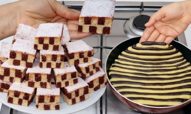 حلوة الطبيقات في 5 دقائق بدون زبدة يذوب في الفم