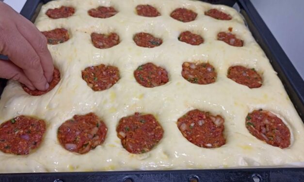 فطيرة الملعقة بحجم عائلي قطنية بدون عجن ولابيض ولازبدة