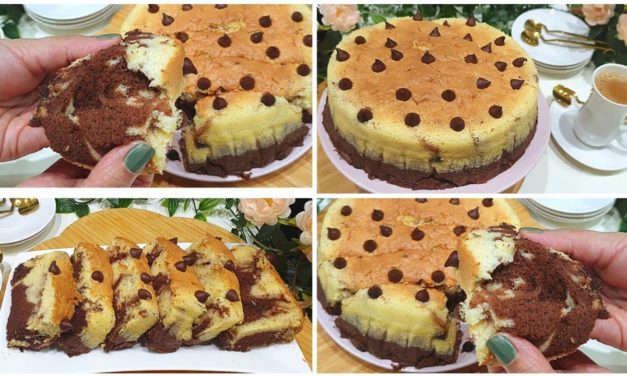 كيك يومي اقتصادي ب2 بيضات و3 ملاعق دقيق هشيش سهل تحضير