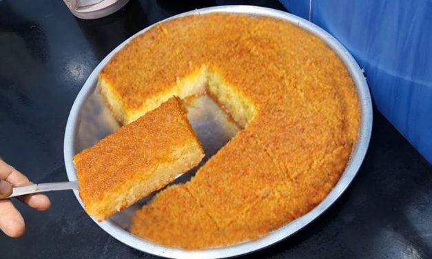 بسبوسة الاصلية هتعمليها في عشر دقايق انجح طريقة هتعملي بيها بسبوسة