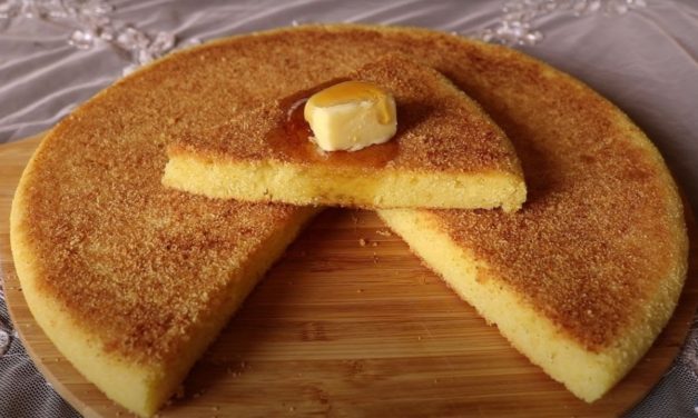 حرشة المقلة بدون حليب بدون زبدة بدون خميرة الخبز هشيشة ولذيذة