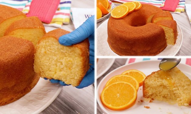 أنجح كيك برتقال ممكن تعملوه في البيت