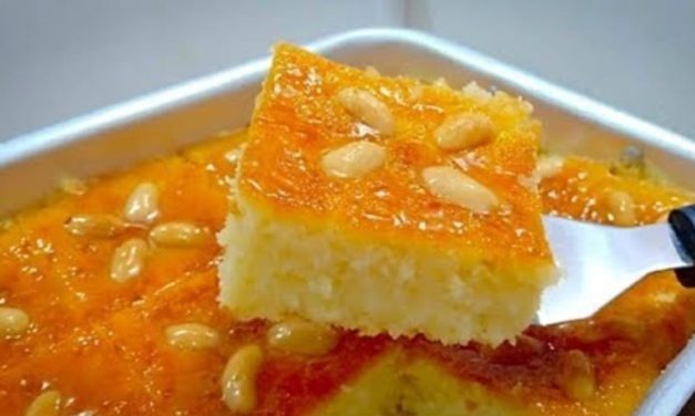 البسبوسة اللامعة بدون بيض سيعشقها الجميع بطعمها الذي لا يقاوم