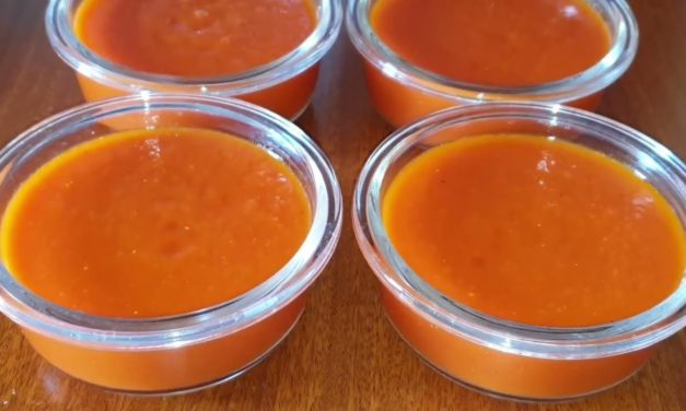 صلصة طماطم  للبيتزا ولعدة اطباق اخرى بدون مواد حافظة وطريقة الاحتفاظ بها