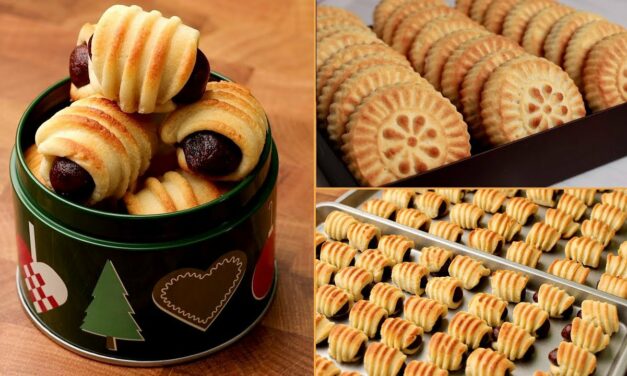 بسكوت التمر الاقتصادي بكمية وفيرة و معمول التمر الهش  يذوب ذوبان